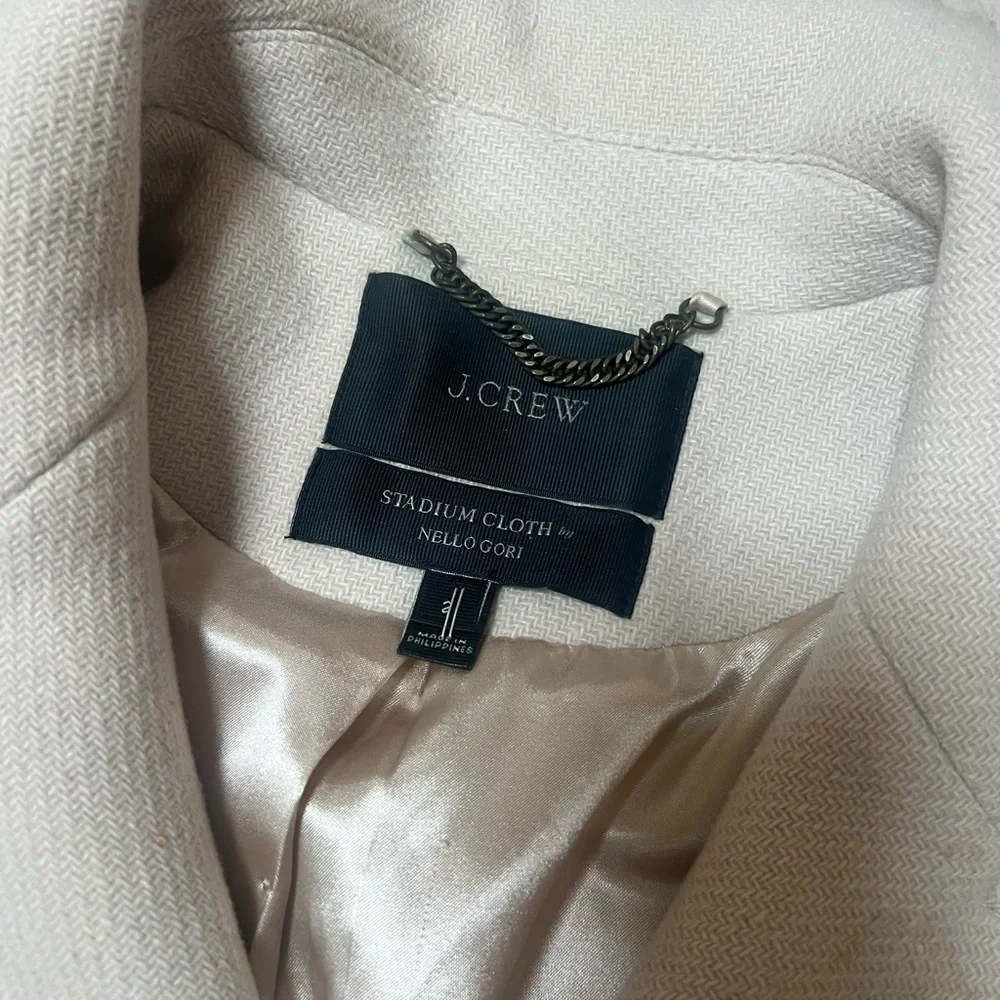 J.Crew Stadium Cloth Italian Wool Majesty Peacoat - Picture 7 of 7